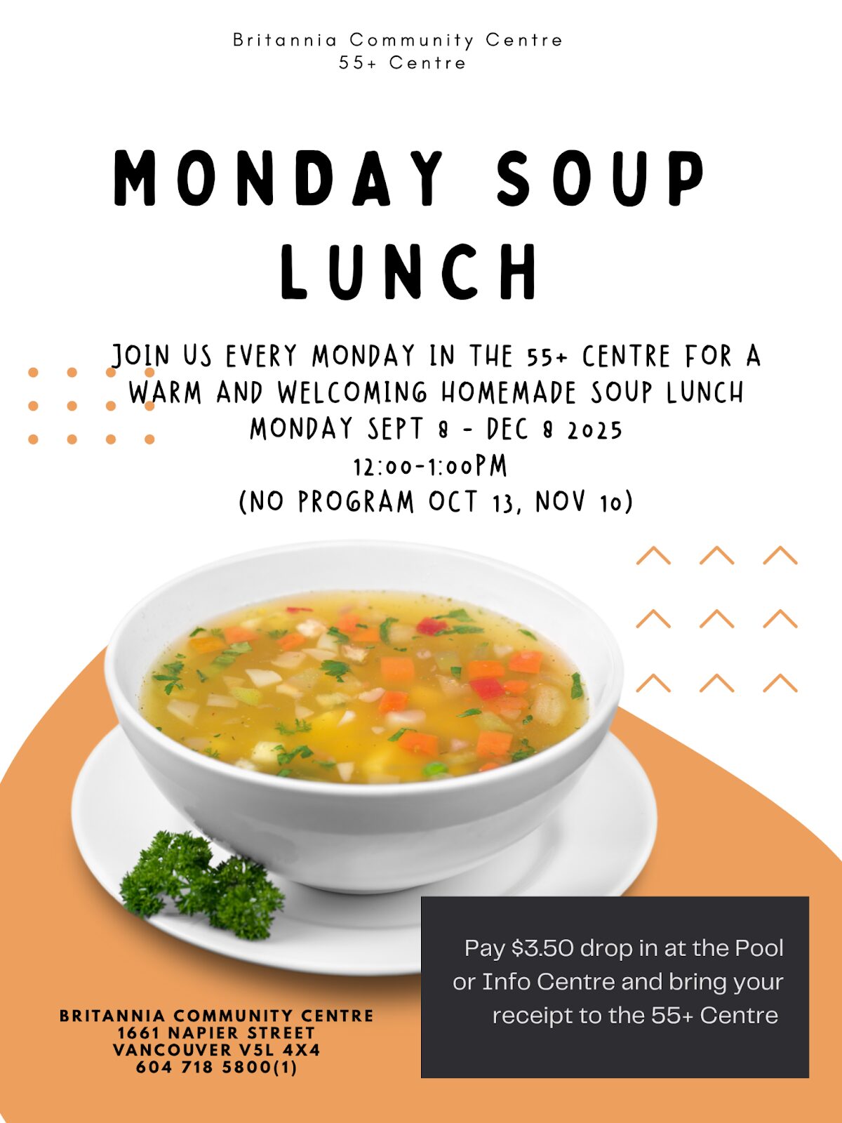 Monday Soup Lunch