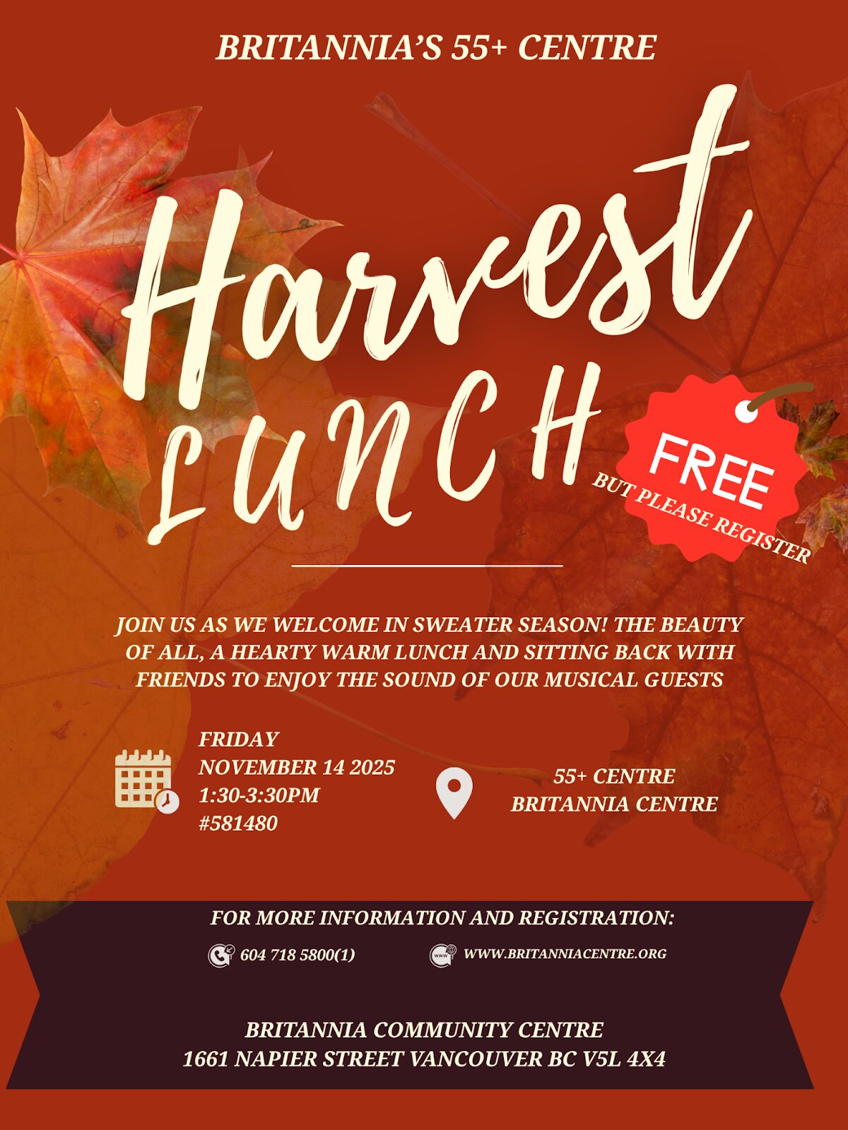 Harvest Lunch