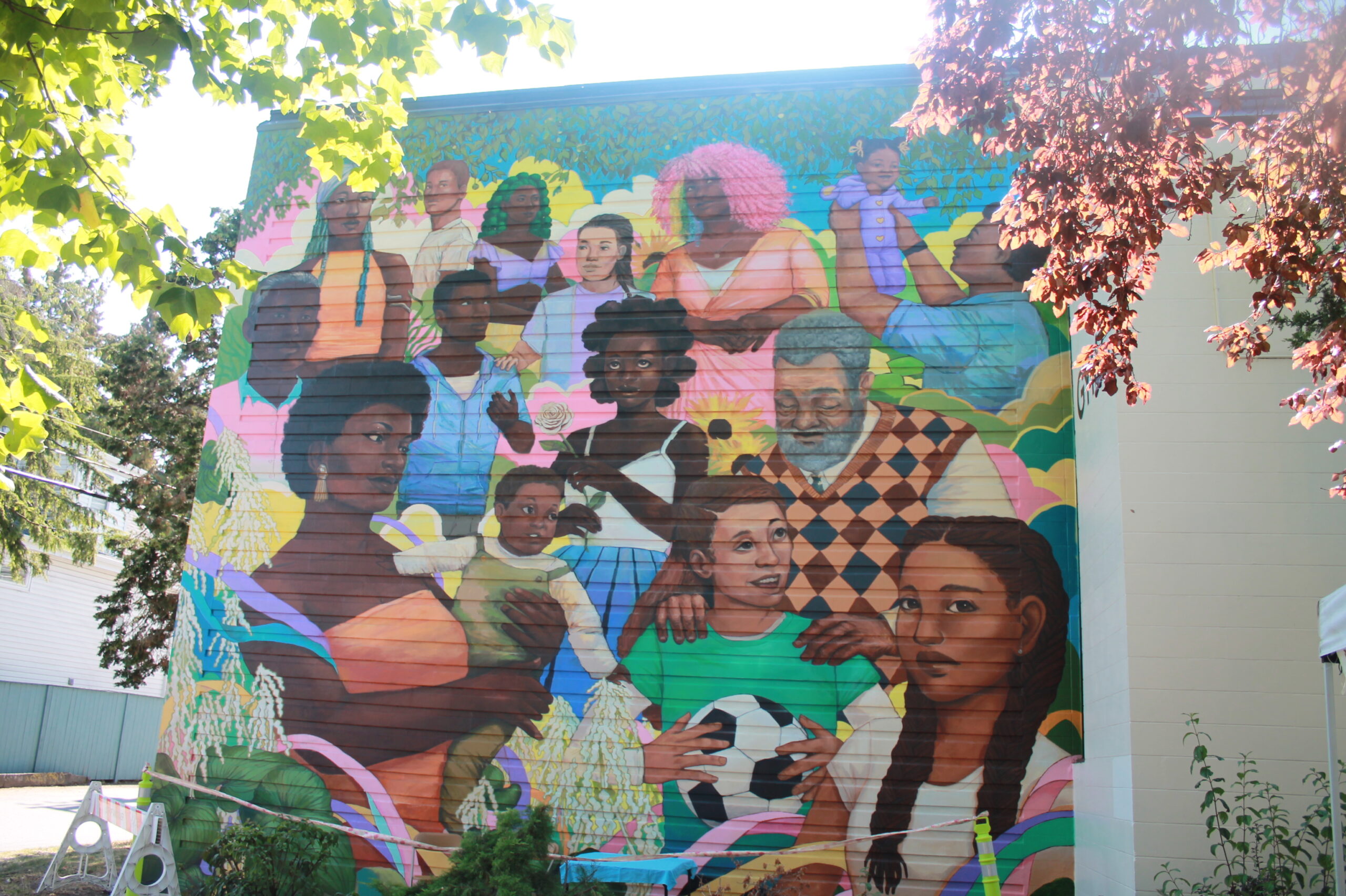 BLM Mural 2022 - Edge Ebenebe