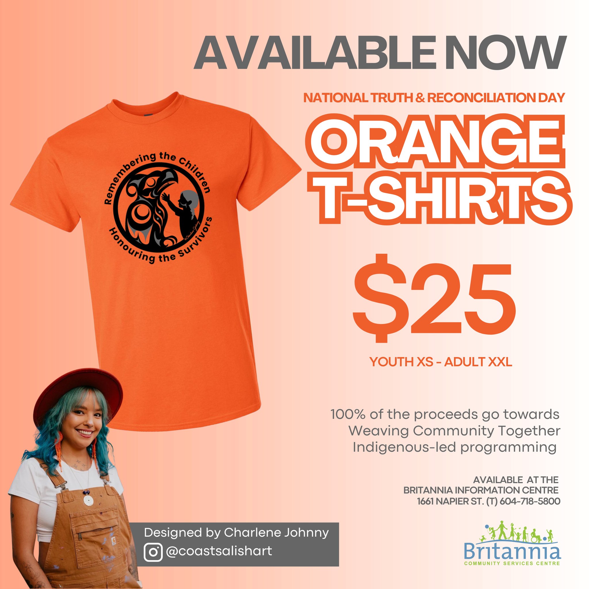 New Orange Shirts Available Now