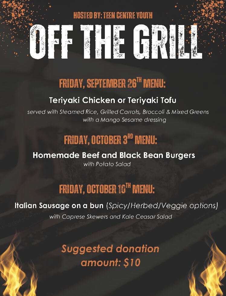 Off the Grill – Sep 26