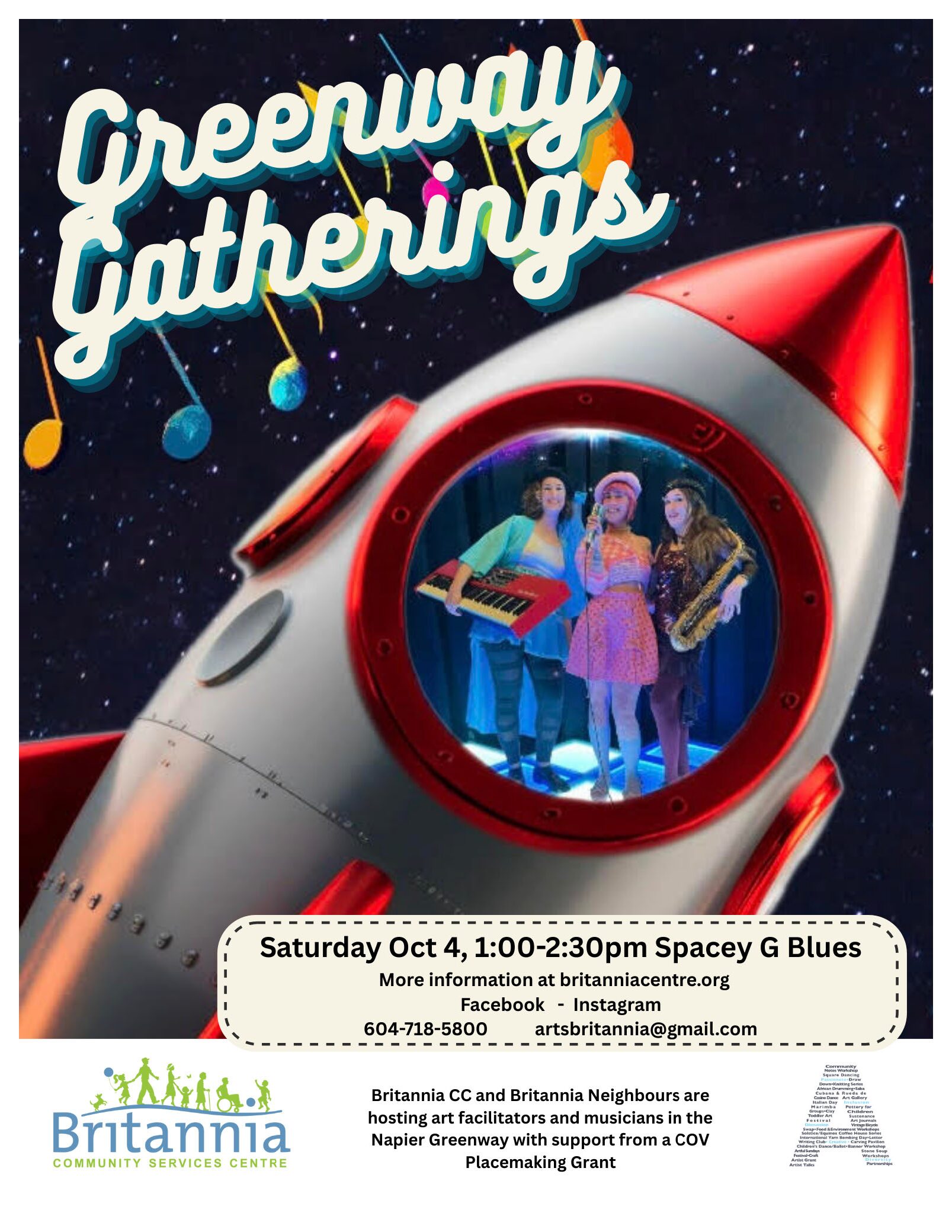 Greenway Gathering – Oct 4