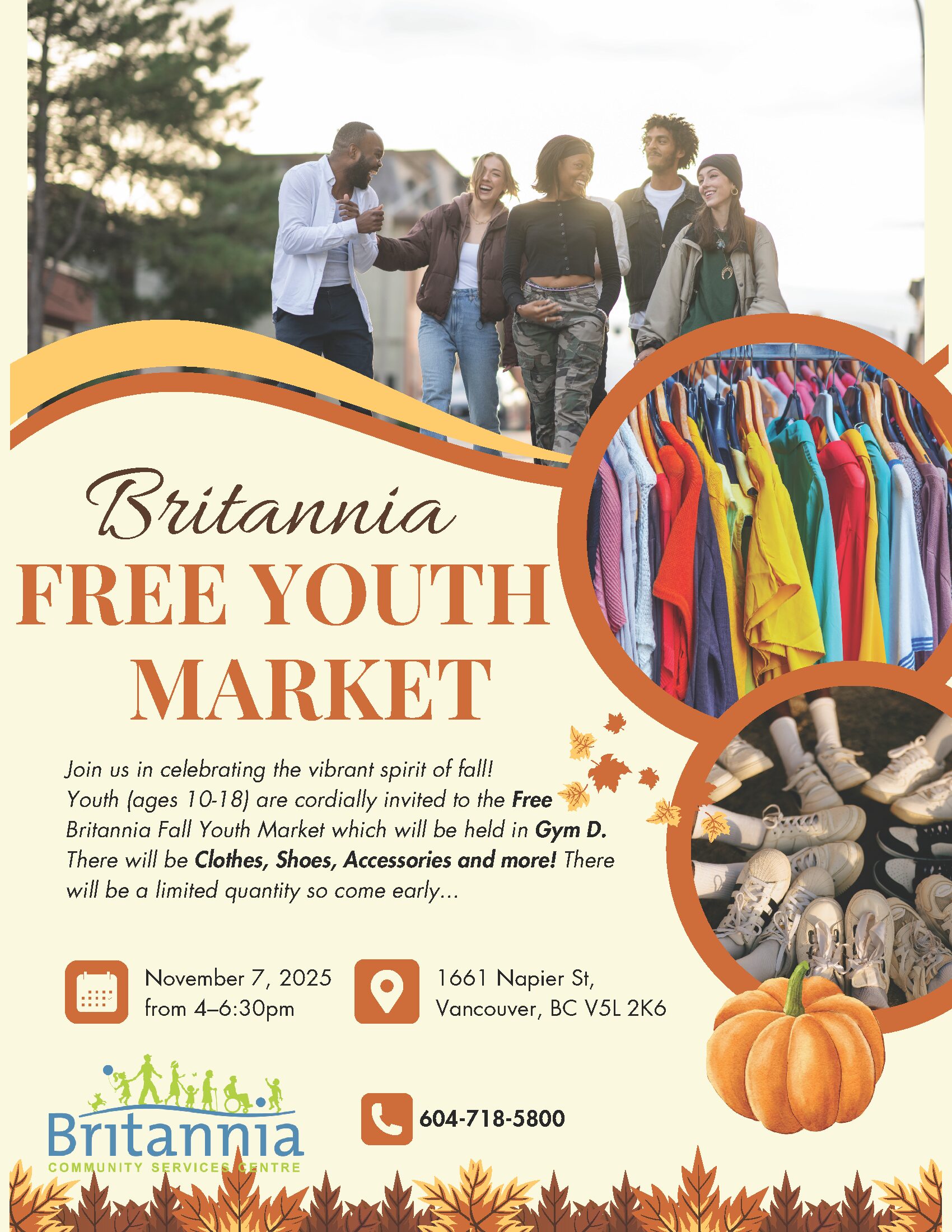 Free Youth Market – Nov 7