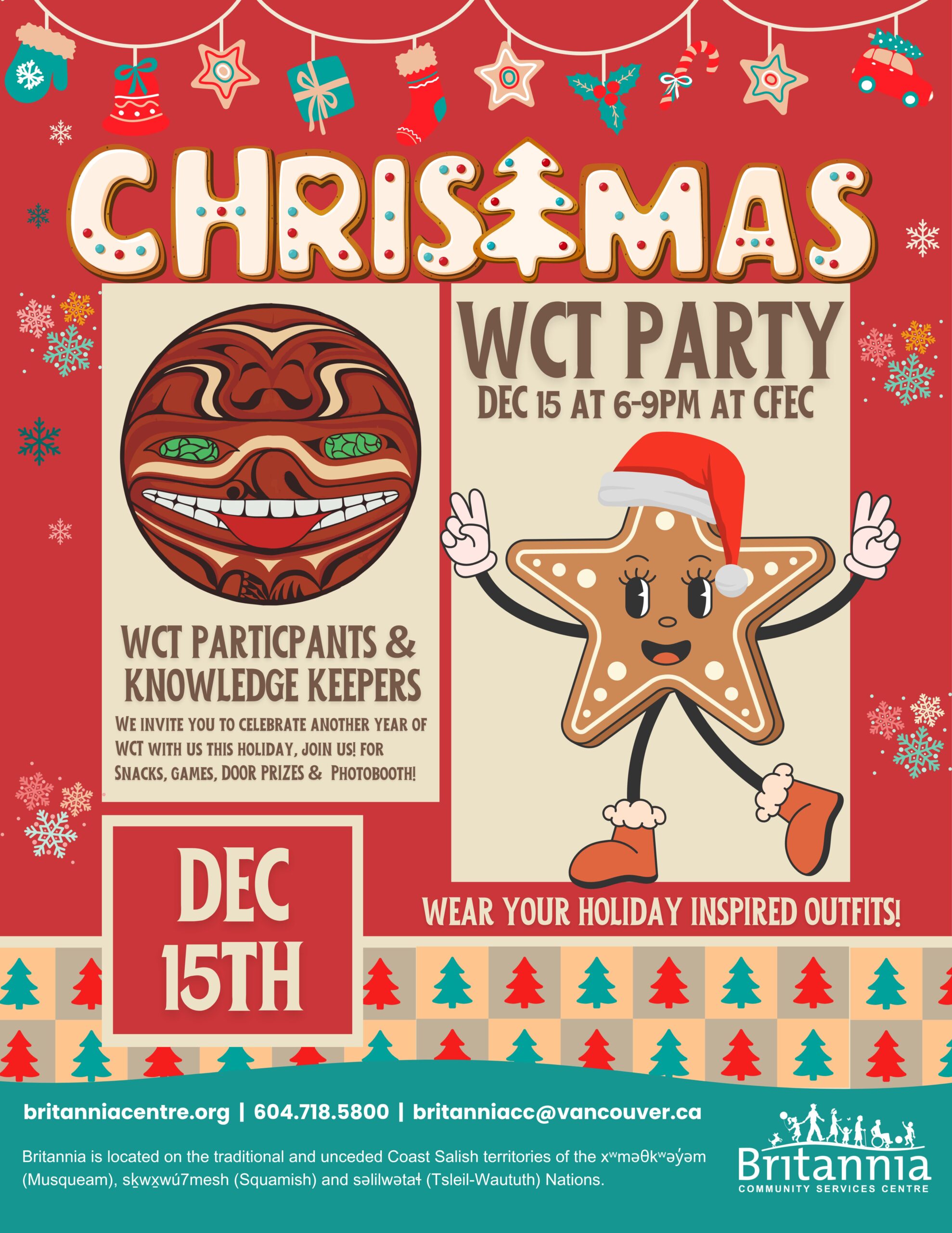 WCT Christmas Party – Dec 15