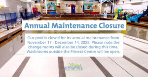 Annual Pool Maintenance Closure