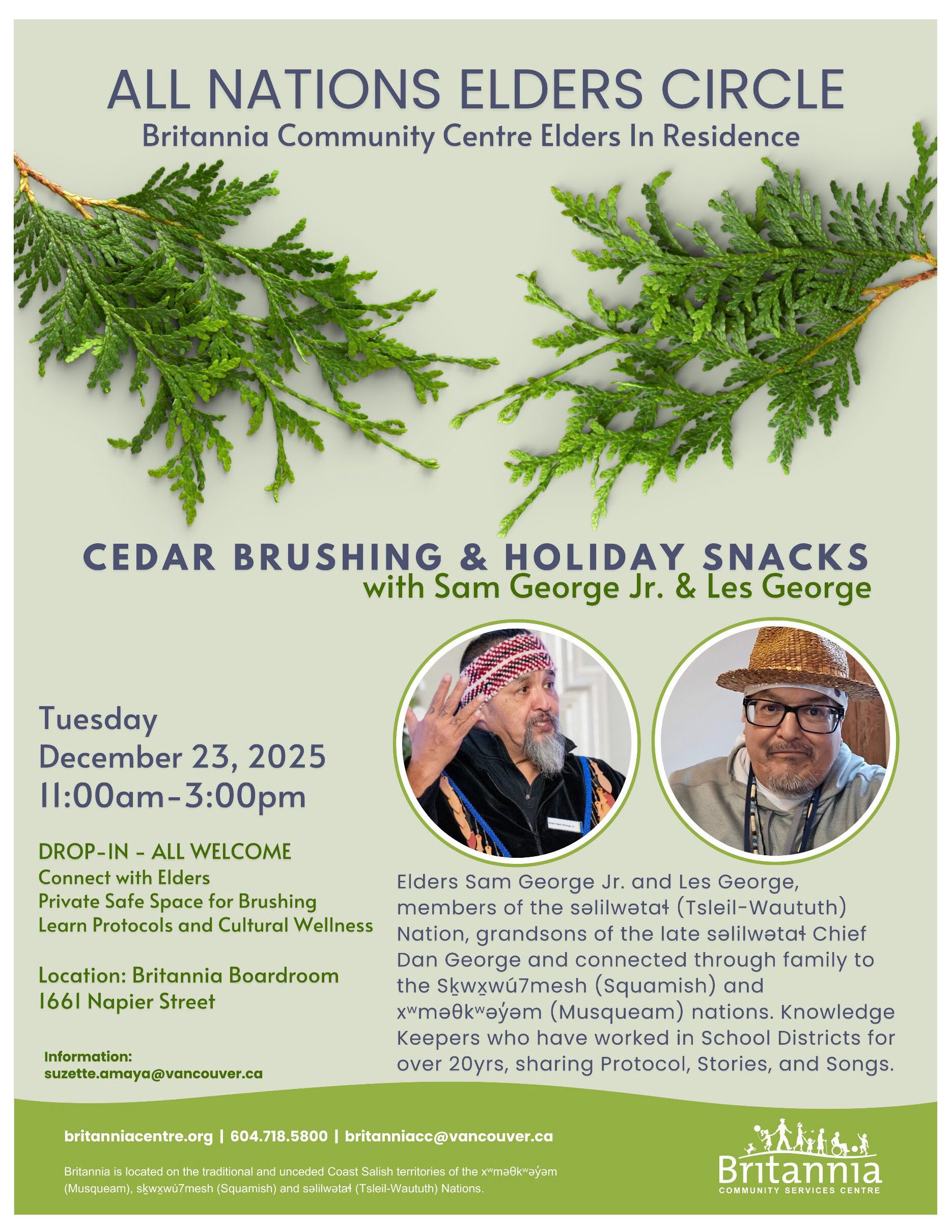 All Nations Elders Circle – Dec 23