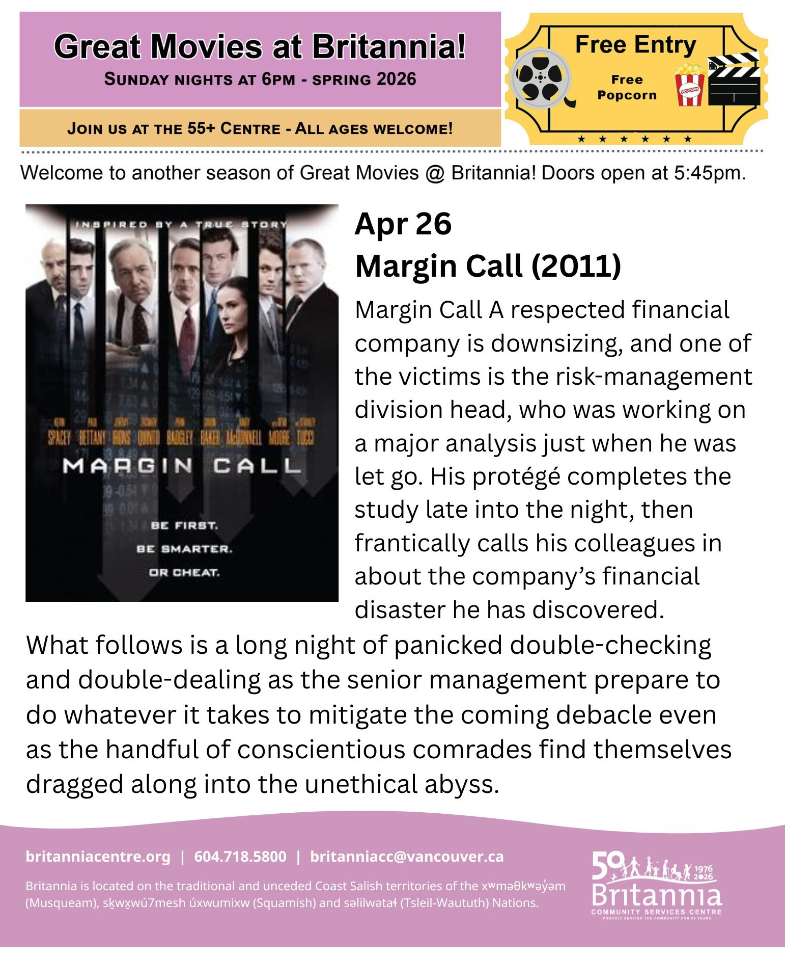 Sunday Movies – Apr 26