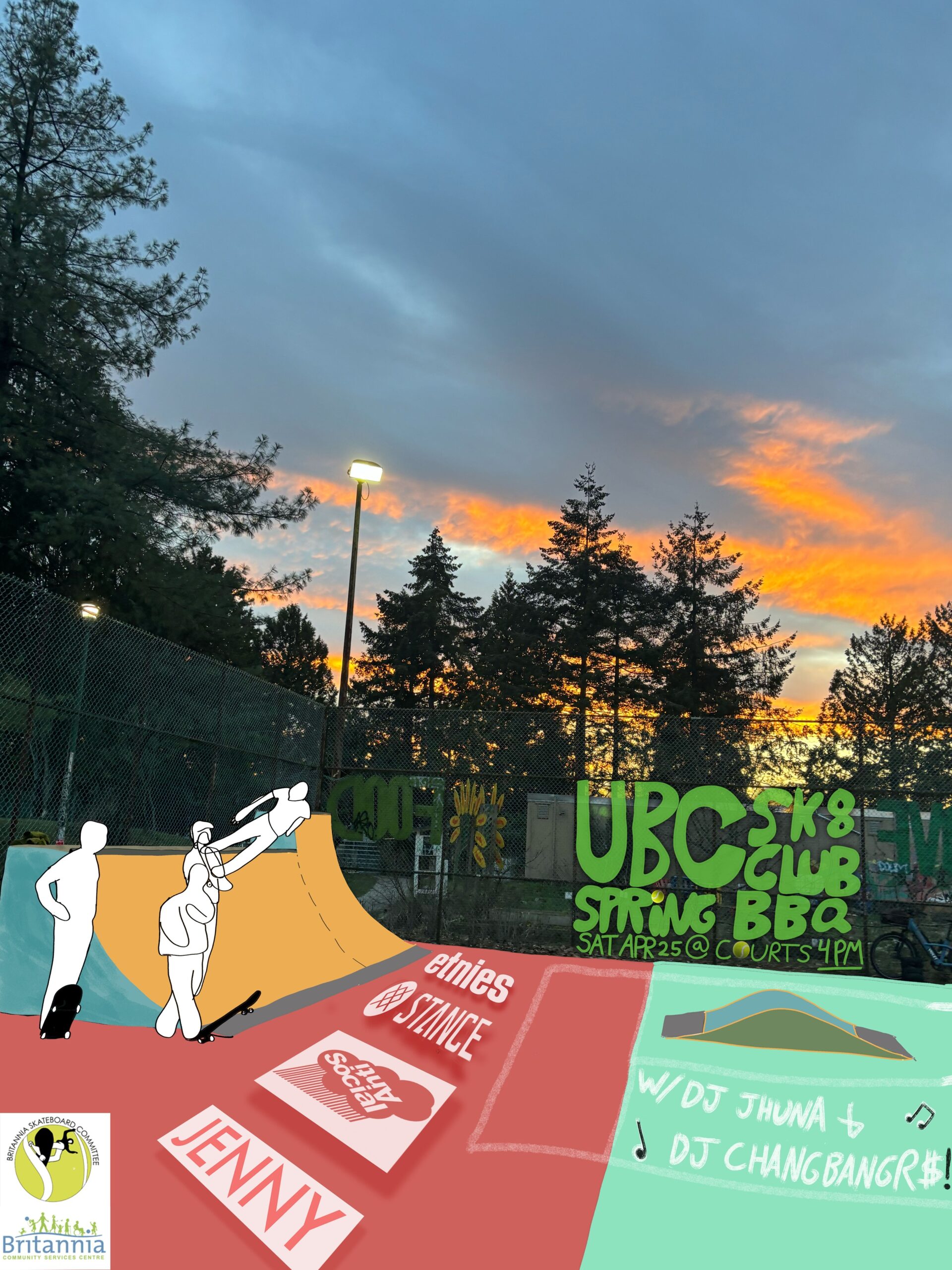 UBC SK8 Club @ the Courts – Apr 25
