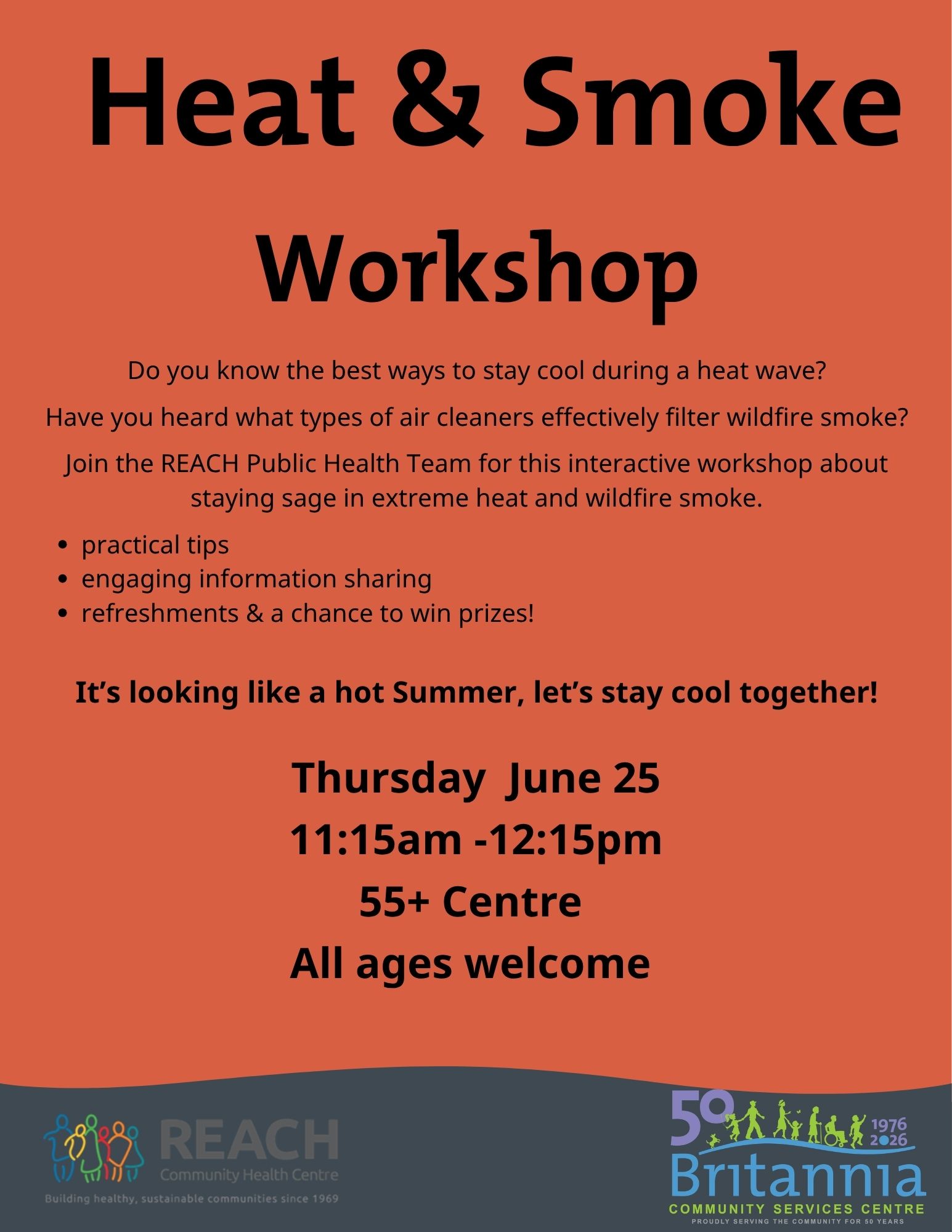 Heat & Smoke Workshop – Jun 25