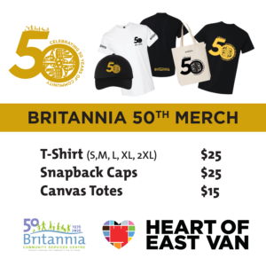 Exclusive Britannia 50th Merch AVAILABLE NOW!