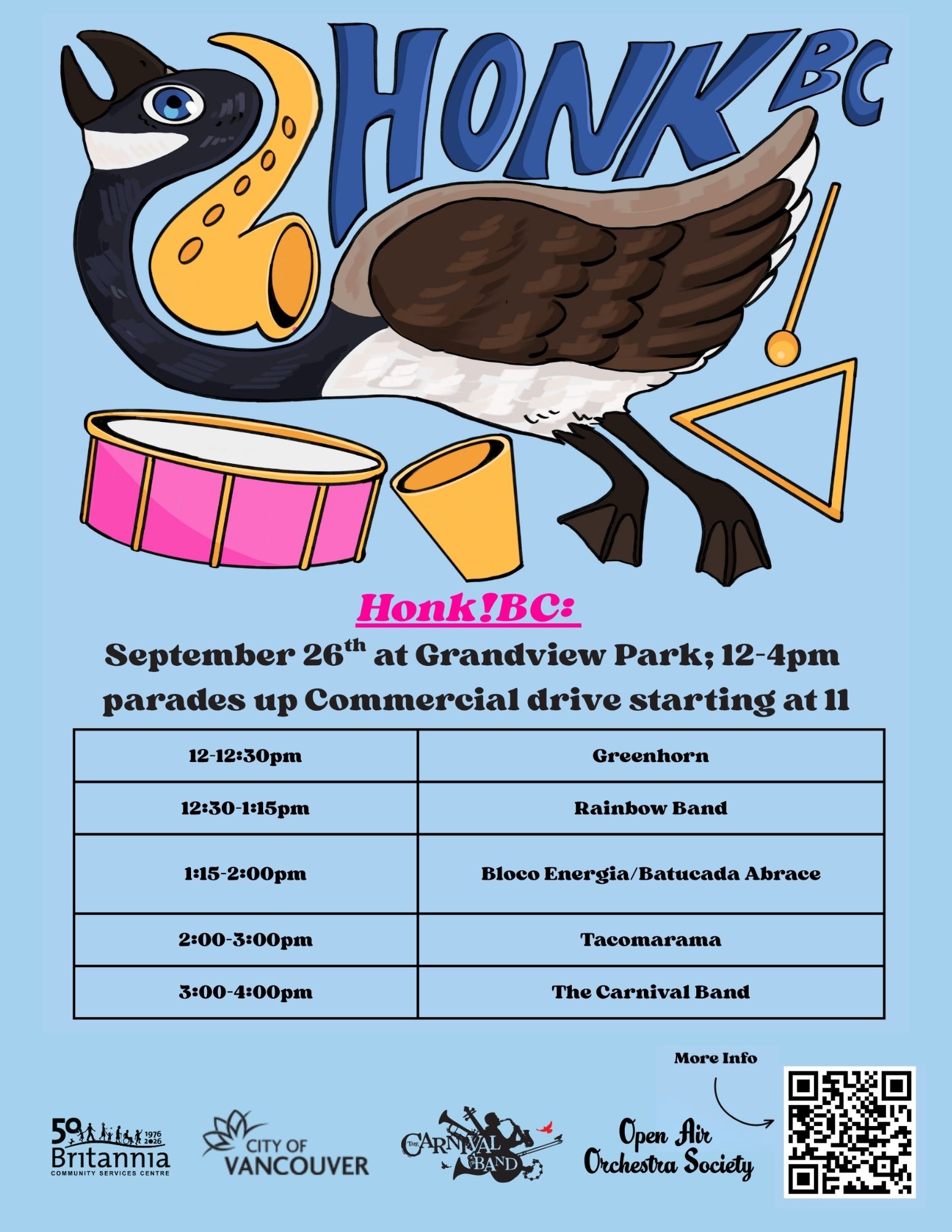 Honk!BC Festival – Sep 26